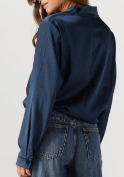 donkerblauwe amaya amsterdam blouses quinty
