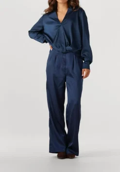 donkerblauwe amaya amsterdam blouses quinty