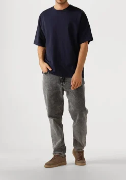 donkerblauwe american vintage t-shirt fizvalley men