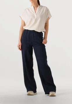 donkerblauwe bellamy wijde broek brooke