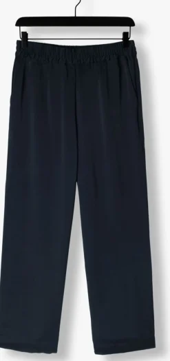 donkerblauwe bruuns bazaar wijde broek bbzalia pants