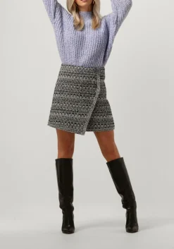 donkerblauwe bruuns bazaar minirok trillium maeda skirt