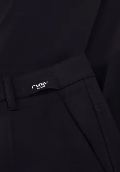 donkerblauwe cambio wijde broek adrienne