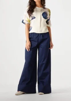 donkerblauwe caroline biss pantalon 1528