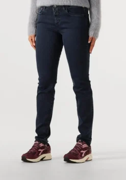 donkerblauwe closed slim fit jeans baker 2