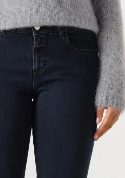 donkerblauwe closed slim fit jeans baker 2
