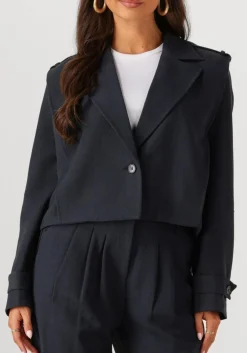 donkerblauwe co'couture blazer marin jacket