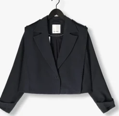 donkerblauwe co'couture blazer marin jacket