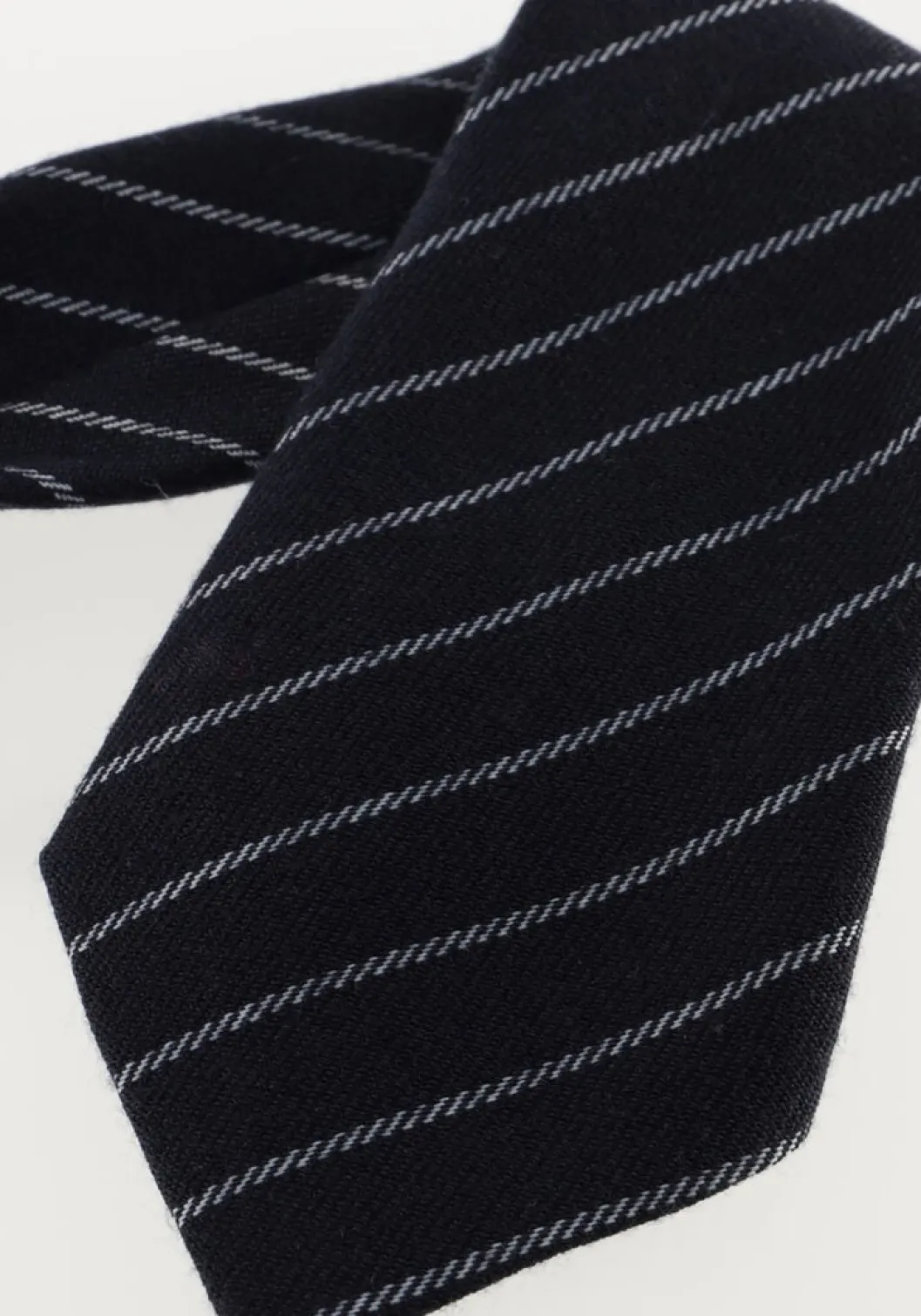 donkerblauwe co'couture sjaal stripe tie stropdas