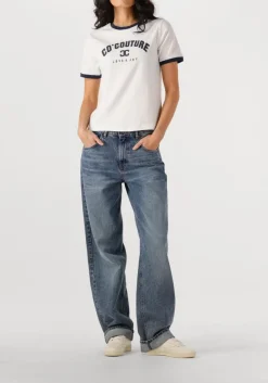 donkerblauwe co'couture t-shirt edge tee