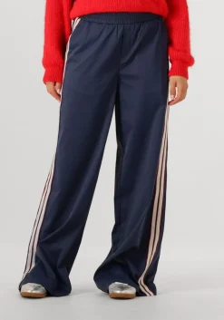donkerblauwe co'couture wijde broek mingus long pant