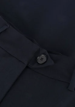 donkerblauwe co'couture wijde broek vola long wide pant