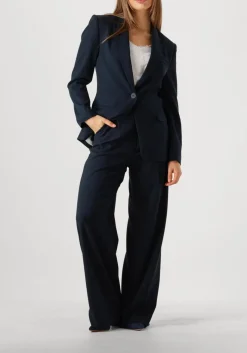 donkerblauwe copenhagen muse wijde broek cmtailor-pants