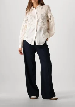 donkerblauwe copenhagen muse wijde broek cmtailor-pants