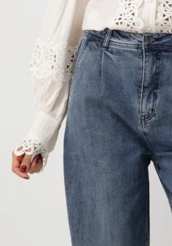 donkerblauwe copenhagen muse wide jeans cmjean-wide pants