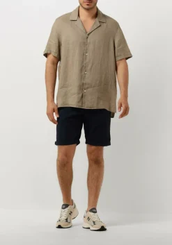 donkerblauwe drykorn korte broek kend 270117