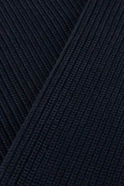 donkerblauwe drykorn trui rippley 422117