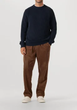 donkerblauwe drykorn trui rippley 422117