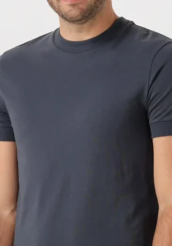 donkerblauwe drykorn t-shirt anton 520062