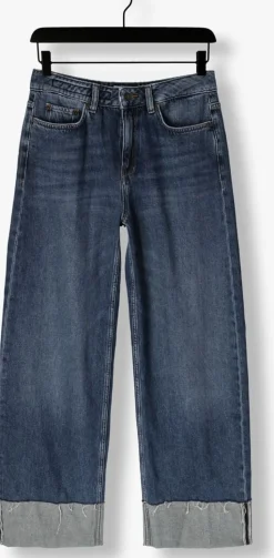 donkerblauwe drykorn wide jeans medley_2