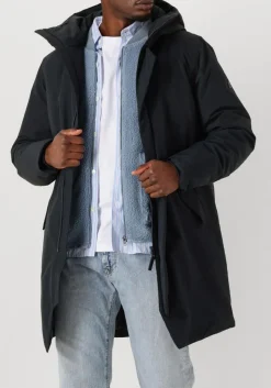 donkerblauwe elvine parka's gunter