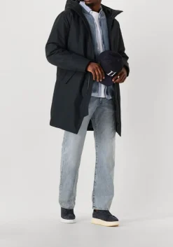 donkerblauwe elvine parka's gunter