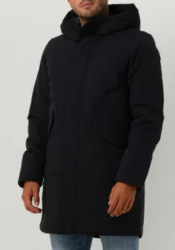 donkerblauwe elvine parka's hjalmar
