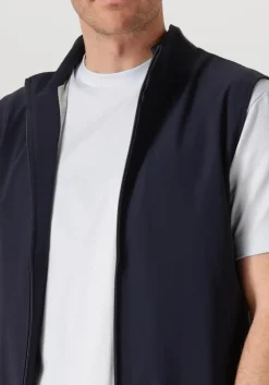 donkerblauwe ferilli bodywarmer classic bodywarmer double