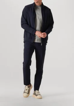 donkerblauwe ferilli trui classic vest