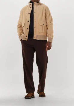 donkerblauwe filippo de laurentiis trui mezza zip ml