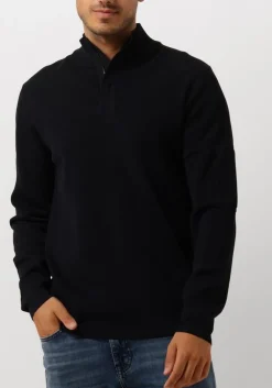 donkerblauwe genti trui k1137-3258