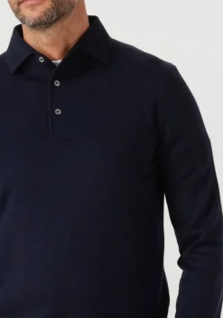 donkerblauwe gran sasso polo polo l slv