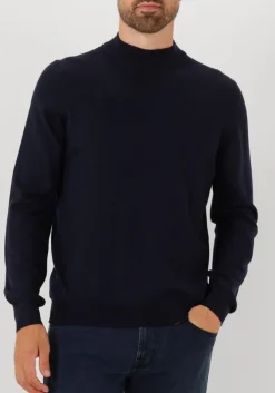 donkerblauwe gran sasso trui mock l slv