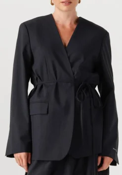 donkerblauwe herskind blazer indiana blazer