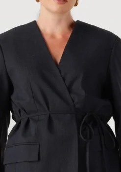 donkerblauwe herskind blazer indiana blazer