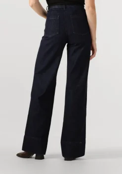 donkerblauwe ibana wide jeans penda