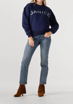 donkerblauwe janice sweater andy