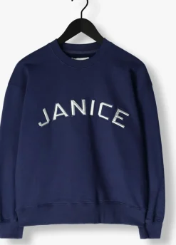 donkerblauwe janice sweater andy