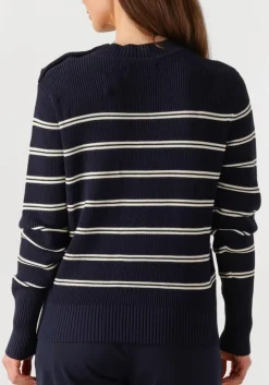 donkerblauwe janice trui donovan