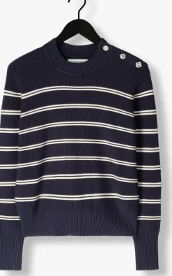 donkerblauwe janice trui donovan