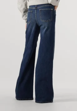 donkerblauwe janice wide jeans mason