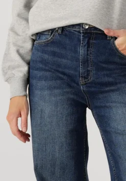 donkerblauwe janice wide jeans mason