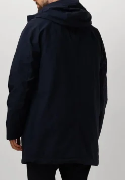 donkerblauwe krakatau parka's qm483