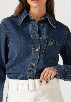 donkerblauwe lois jeans blouses isa