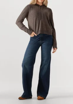 donkerblauwe lois jeans flared jeans palazzo