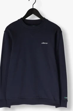 donkerblauwe mercer amsterdam sweater the mercer brand sweater