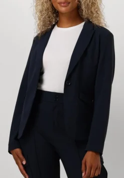 donkerblauwe mos mosh blazer mmblake izzy blazer