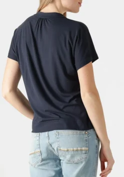 donkerblauwe mos mosh top shira tee