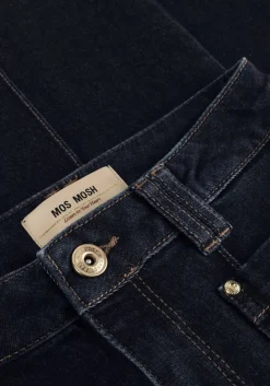 donkerblauwe mos mosh wide jeans mmcolette lyon jeans