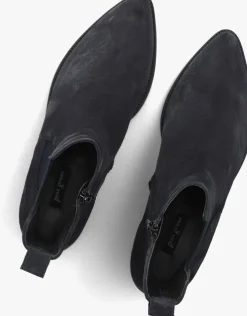 donkerblauwe paul green enkellaarsjes 8271